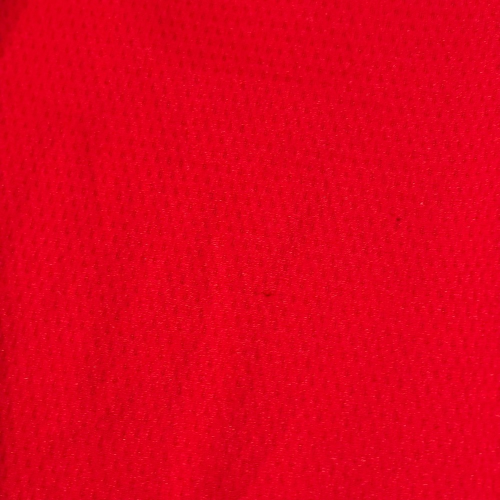 Adidas Mens Basketball Shorts Red Black White 3 Stripe Mesh Size Large RN 88387 - Picture 6 of 15
